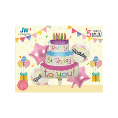 Birthday Balloons Set of 5