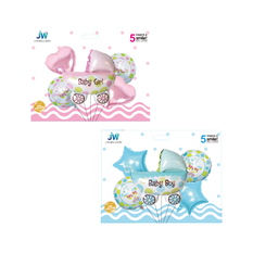 Baby Stroller Balloons Set of 5