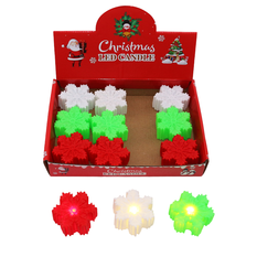 Christmas LED Decoration in 3 Designs 6cm