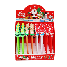 Christmas pen in 4 designs – Pack of 48 pieces