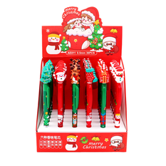 Christmas pen in 6 designs – Pack of 36 pieces