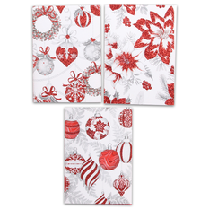 Christmas cards with envelope in 4 designs – 17x12cm