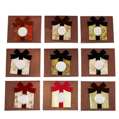 Birthday greeting cards with envelope in 9 designs – 6.7x15.8cm