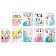 Modern Greeting Cards 13.5x9.5cm 