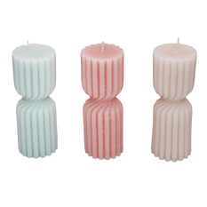 Soy Scented Candle, 3 colors – 3 fragrances, 11.5cm