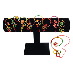 Bracelet in 6 colors – Pack of 24 pieces + free display stand