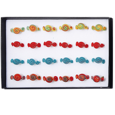 Rings in 4 colors – Pack of 24 pieces