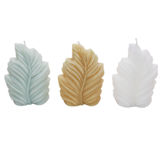 Soy Scented Candle, 3 colors – 3 fragrances, Size 14cm