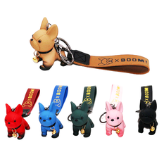 Dog Keychain in 6 Colors – Pack of 12