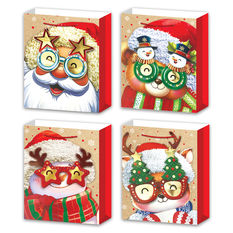Christmas Gift Bag in 4 Designs – 3 Sizes