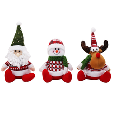 Christmas Fabric Decoration in 3 Designs – 30cm
