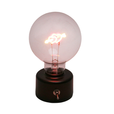 Heart Light Bulb Lamp – Battery Operated – 14x8cm