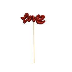 Stick “Love” με Γκλίτερ 17cm
