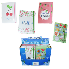 Summer Notebooks A5 & A6 – 4 Designs