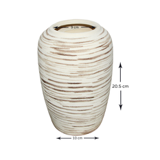 Vase Ceramic Decorative 20.5x9x10cm