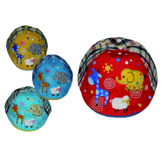 Kids cap with cartoon animals, 4 colors – Diameter 52cm
