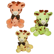 Plush Giraffe with Bow 35cm