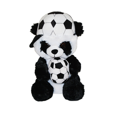 Football Panda Plush Toy with Ball 35cm