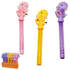 Animal Bubble Wand Toy with Fan 30.5cm