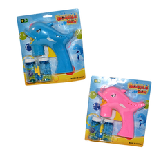 Dolphin Bubble Gun with Bubble Liquid