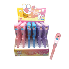 Kids Mermaid Pens with LED Light Assorted Colors for Gift Items