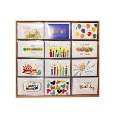 Mini Birthday Greeting Card with Envelope 9.6x6.7cm – Assorted Designs