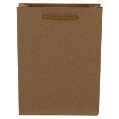 Kraft Paper Gift Bag with Rope Handle 6 Sizes