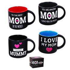 Mom Love Message Ceramic Mug 9x9cm 