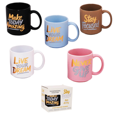 Inspirational Quote Ceramic Mug 8.5x9.5cm 