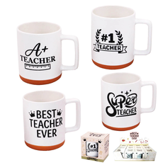 Two-Tone Best Teacher Ceramic Mug 8x10cm 