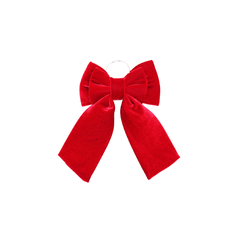 Velvet Christmas Bow in 2 Sizes