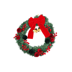 Christmas Wreath with Red Berries 40cm