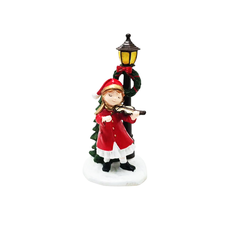 Christmas Girl Figurine with Violin 19.5cm