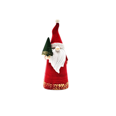 Christmas Gnome with Tree 19cm