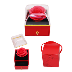 Gift Box with Scented Soap Rose
