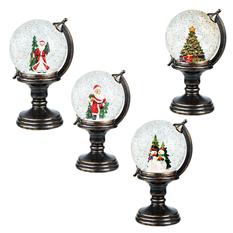 Christmas Globe Snow Lantern 22×12cm
