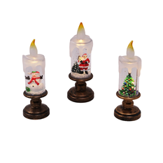 Christmas Snowfall Candle 15.5×5.5cm