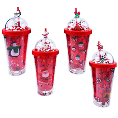 Christmas Tumbler with Winter Designs 450ml