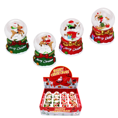 Merry Christmas Snow Globe 7cm