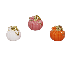 Pumpkin with Gold Details in 2 Sizes