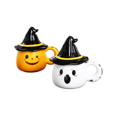 Halloween Ceramic Mug with Lid 330ml 