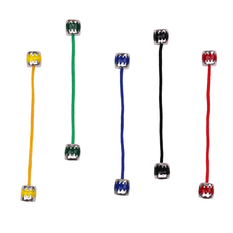 Metal Begleri with Coloured Cord