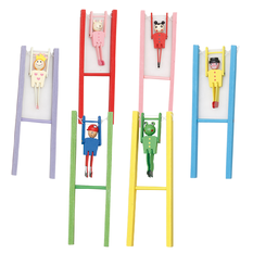 Wooden climbing toy, 6 designs