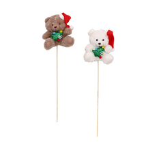 Christmas Bear Pick 12 cm – 2 Designs