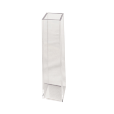 Tall Square Plexiglass Vase 20×5×5cm