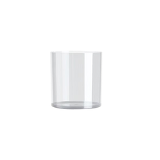 Cylindrical Plexiglass Cachepot in 2 Sizes