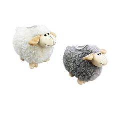 Plush Sheep 18cm in White & Grey