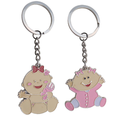 Pink baby keychain, 2 designs