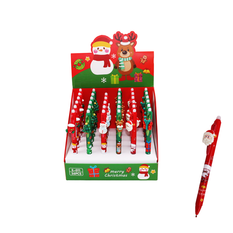 Christmas Pen with Side Festive Character