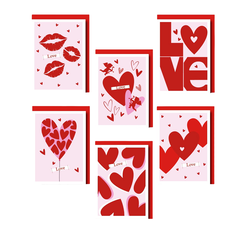 Love Card with Velvet Finish